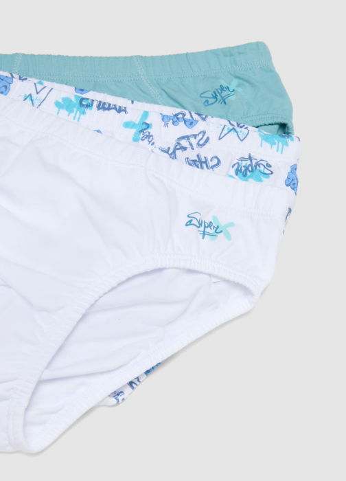 Трусы Для Мальчиков Blue/Lt Blue 10-15 Лет [4]