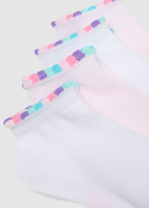 Ciorapi Scurti Multicolour Fete 3-10 Ani [2]