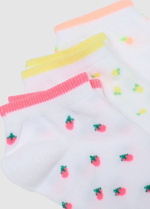 Ciorapi Scurti Multicolour Fete 3-10 Ani [3]