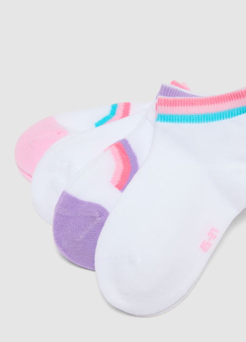 Ciorapi Scurti Multicolour Fete 3-10 Ani [3]