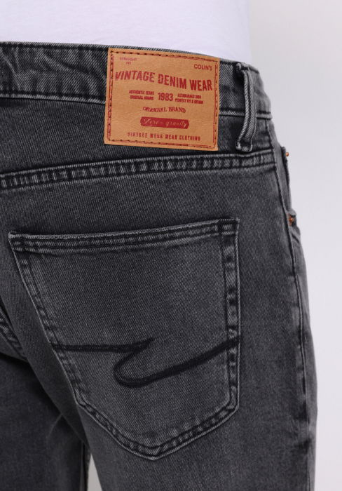 COLIN'S Blugi Gri Inchis 044 KARL Straight Barbati [6]