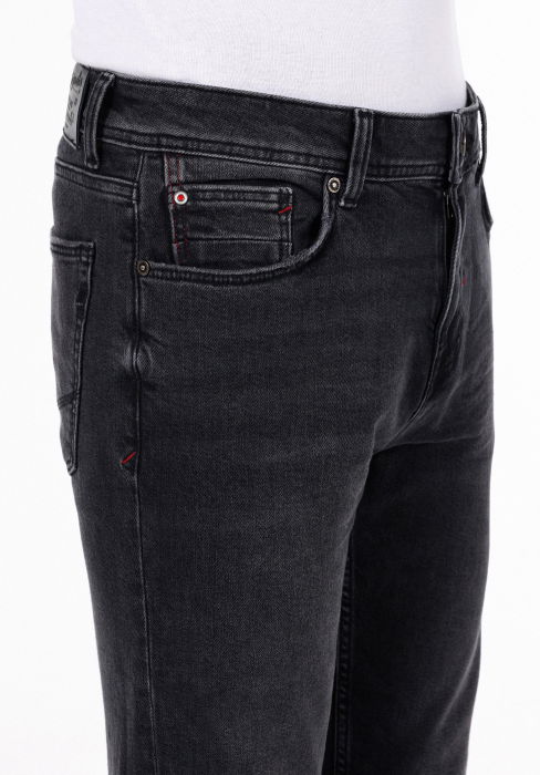 COLIN'S Blugi Gri Inchis 045 DAVID Regular Barbati [5]