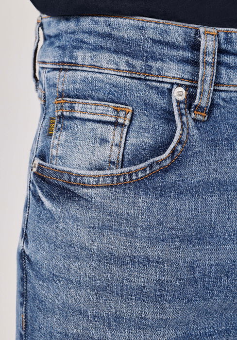 COLIN'S Blugi Albastri 044 KARL Straight Barbati [5]