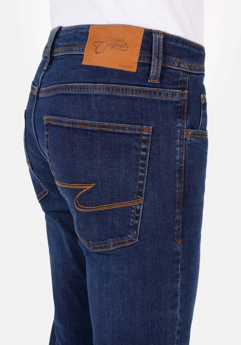 COLIN'S Blugi Albastri 044 KARL Straight Barbati [4]