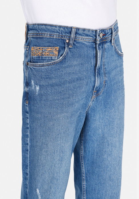 COLIN'S Мужские Джинсы Синие Bottom Loose Straight [5]