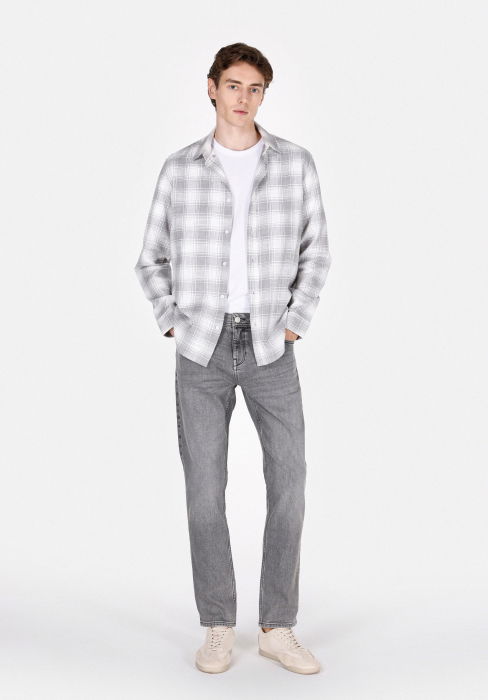 COLIN'S Blugi Gri Inchis 044 KARL Straight Barbati [1]