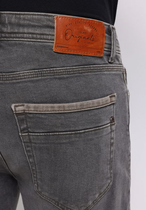 COLIN'S Blugi Gri Inchis 045 DAVID Regular Barbati [6]
