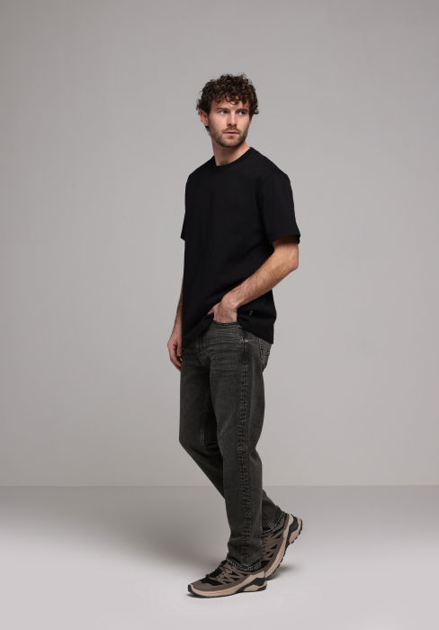 COLIN'S Blugi Gri Inchis 054 NEIL Loose Tapered Barbati [3]