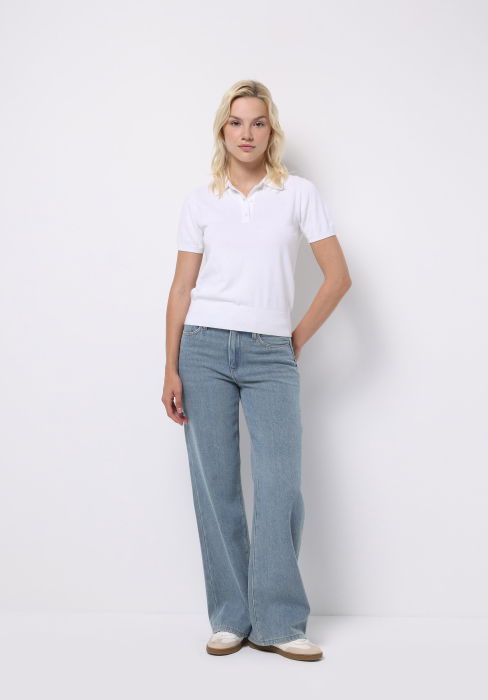 COLIN'S Blugi Albastri 970 BERRY Wide Leg Femei [1]