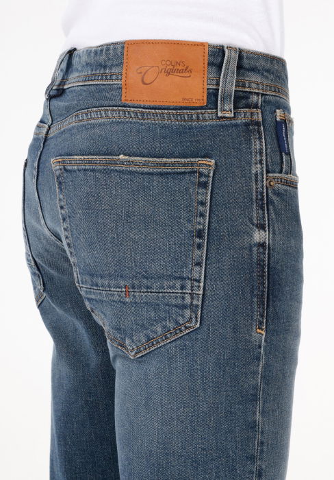 COLIN'S Blugi Navy 044 KARL Straight Barbati [6]