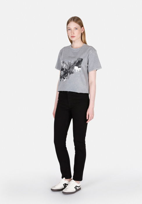 COLIN'S Blugi Negri 703 CARLA Slim Femei [2]