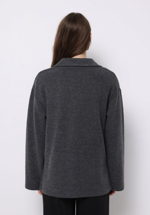 COLIN'S Bluza Gri Inchis  Femei [4]