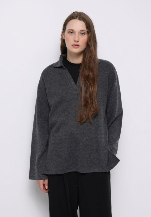 COLIN'S Bluza Gri Inchis  Femei [2]