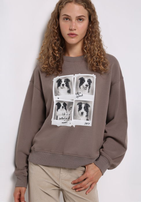 COLIN'S Свитшот Bej Regular [2]