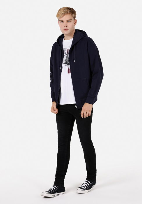 COLIN'S Bluza Navy Oversize Barbati [2]
