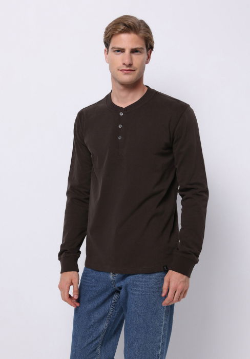COLIN'S Bluza Maro Inchis Slim Barbati [1]