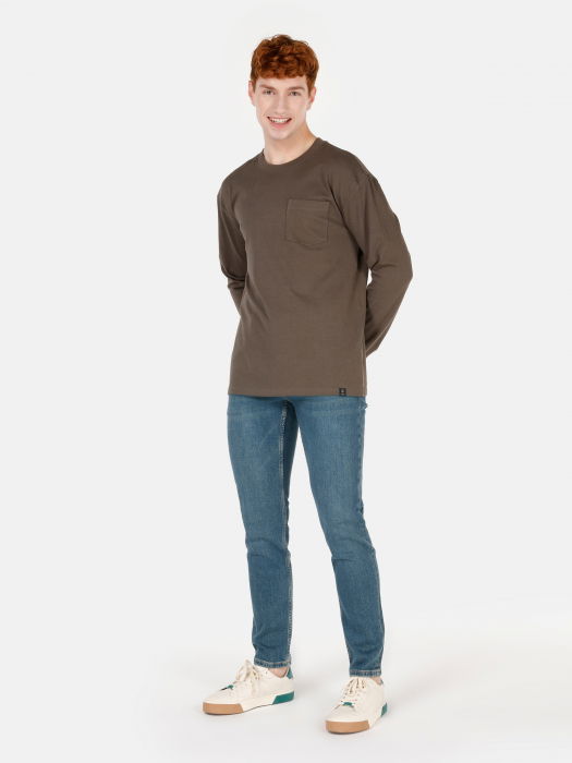 COLIN'S Bluza Maro Regular Barbati [3]