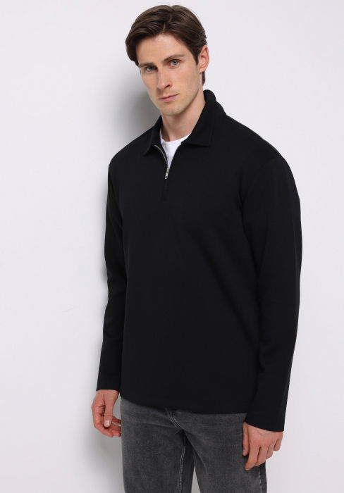 COLIN'S Bluza Neagra  Barbati [2]