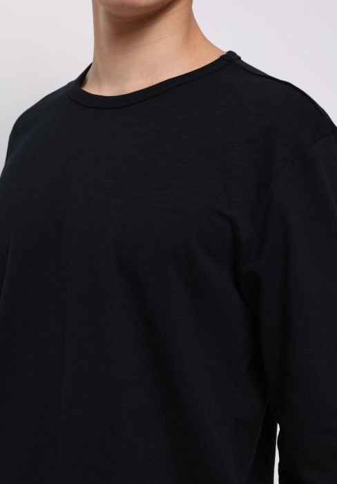 COLIN'S Bluza Neagra Regular Barbati [3]