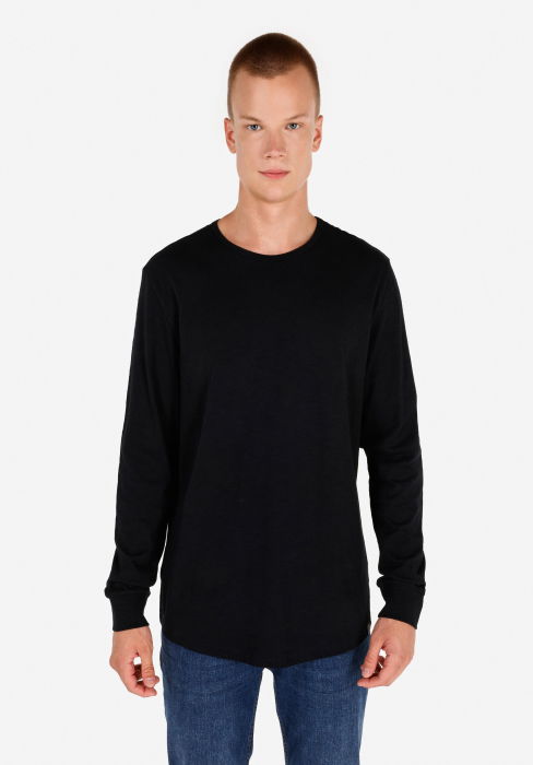 COLIN'S Bluza Neagra Regular Barbati [1]