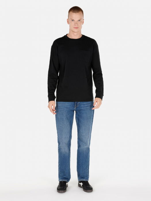 COLIN'S Bluza Neagra Regular Barbati [3]