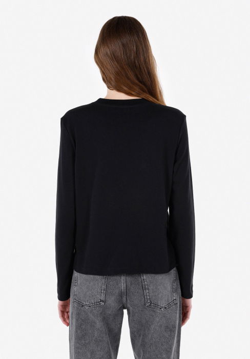 COLIN'S Bluza Neagra Regular Femei [2]