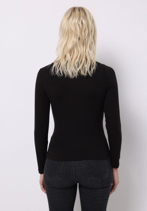 COLIN'S Bluza Neagra Regular Femei [2]