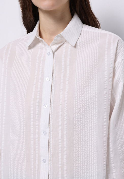 COLIN'S Camasa Alba Regular Femei [4]