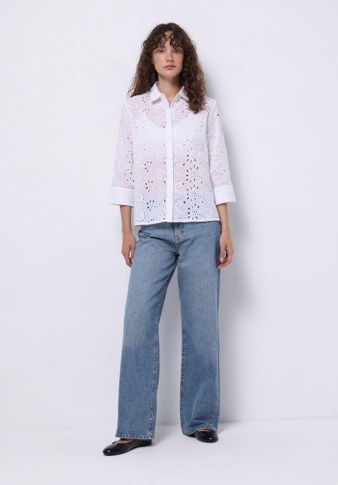 COLIN'S Женская Рубашка Белая Regular [3]