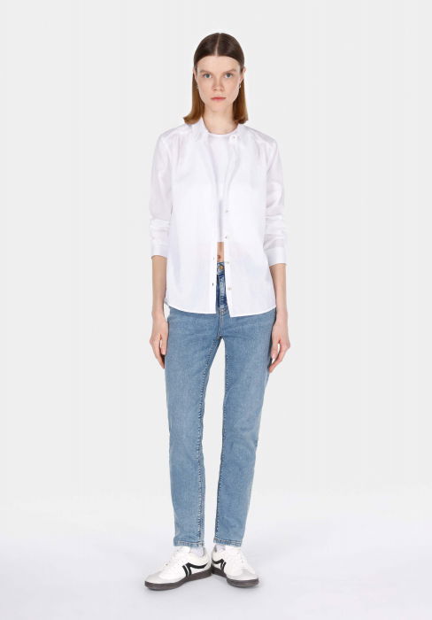 COLIN'S Camasa Alba Regular Femei [3]