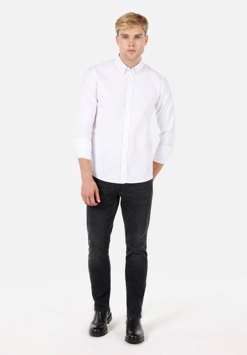 COLIN'S Camasa Alba Slim Barbati [3]