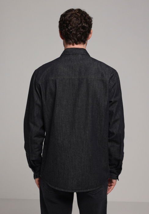 COLIN'S Мужская Рубашка Антрацитовая  [2]
