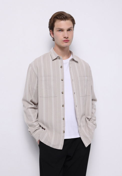 COLIN'S Camasa Bej  Barbati [1]