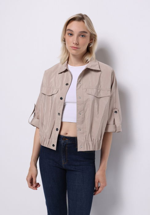 COLIN'S Женская Рубашка Беживая  [1]