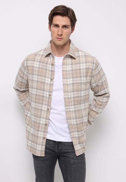 COLIN'S Camasa Bej Regular Barbati [2]