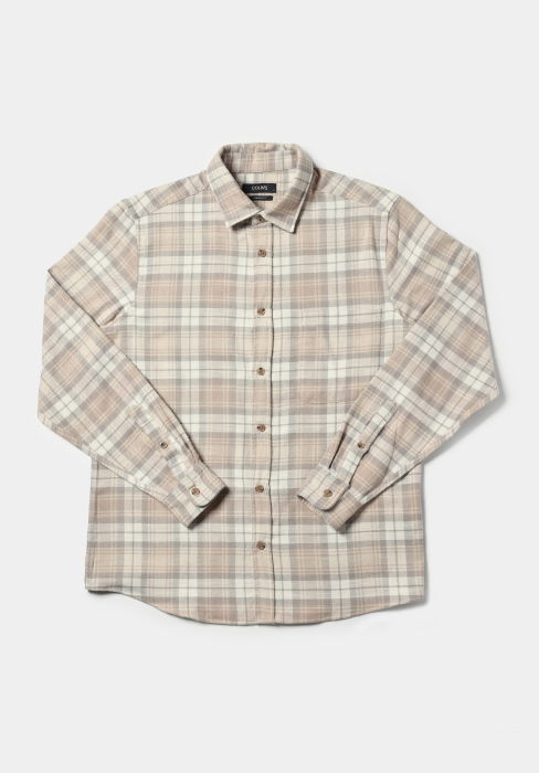 COLIN'S Camasa Bej Regular Barbati [5]