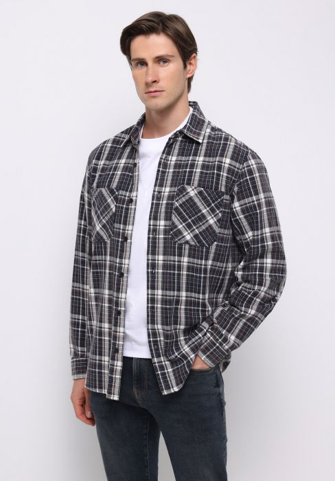 COLIN'S Рубашка Blue Comfort [2]