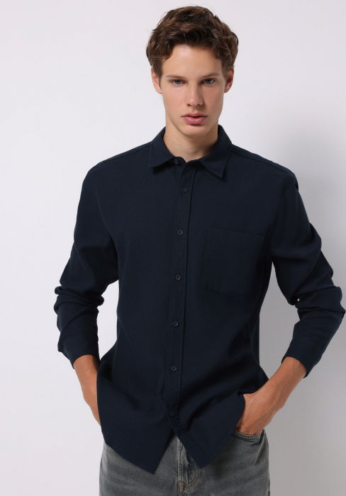 COLIN'S Рубашка Blue Slim [2]