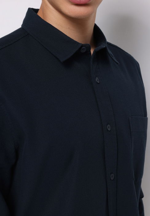 COLIN'S Рубашка Blue Slim [3]