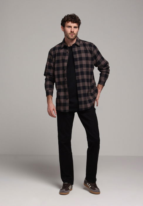 COLIN'S Camasa Cafenie  Barbati [3]