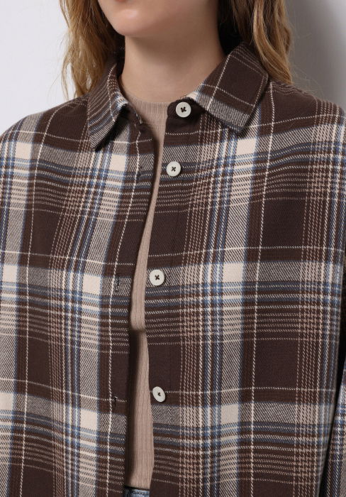 COLIN'S Camasa Cafenie Regular Femei [3]