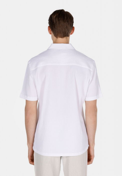 COLIN'S Camasa Cu Maneca Scurta Alba Regular Barbati [2]