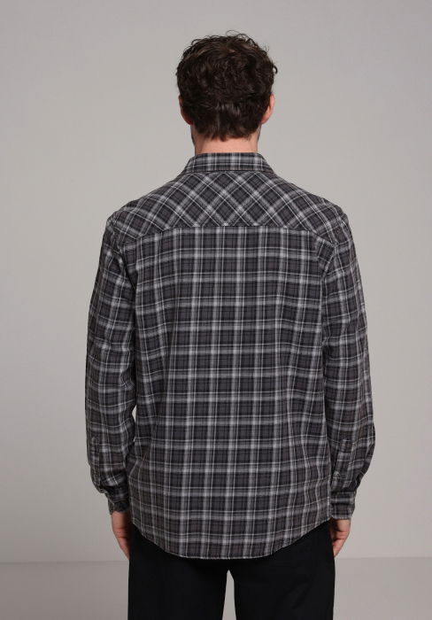 COLIN'S Мужская Рубашка Серая  [2]