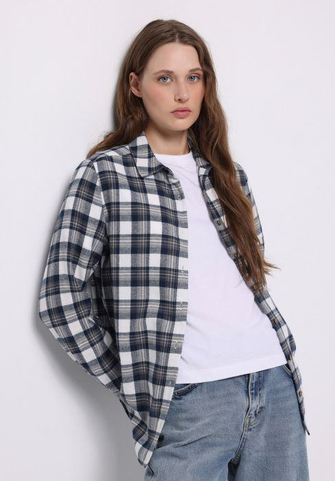 COLIN'S Женская Рубашка Индиго Regular [1]