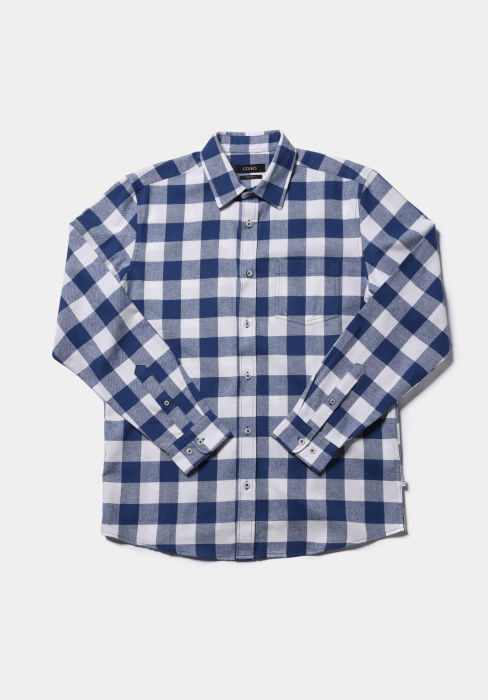 COLIN'S Мужская Рубашка Голубая  [2]