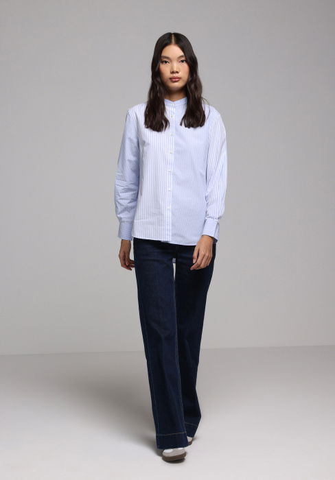 COLIN'S Женская Рубашка Светло-Синяя  [3]