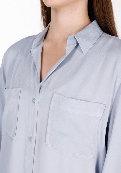 COLIN'S Camasa Albastra Deschisa Regular Femei [3]