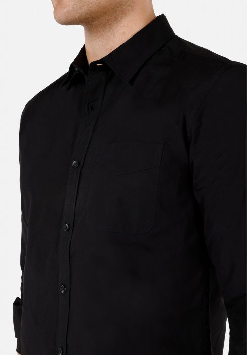COLIN'S Camasa Neagra Slim Barbati [4]