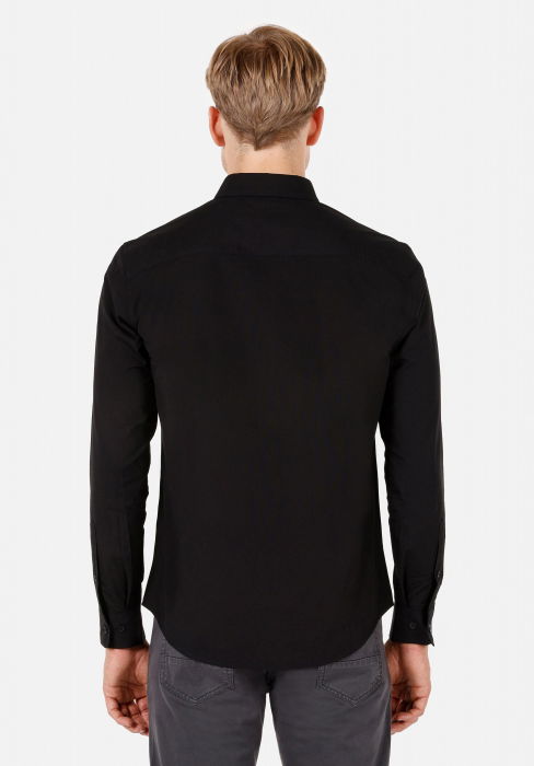 COLIN'S Camasa Neagra Slim Barbati [2]