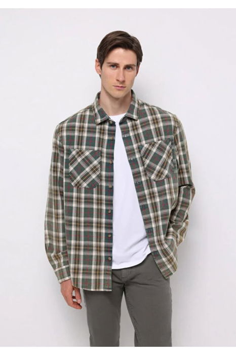 COLIN'S Рубашка Petrol Comfort [1]